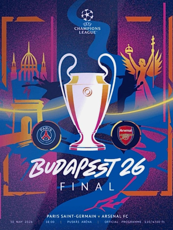 2026 CHAMPIONS LEAGUE FINAL - ARSENAL v PSG